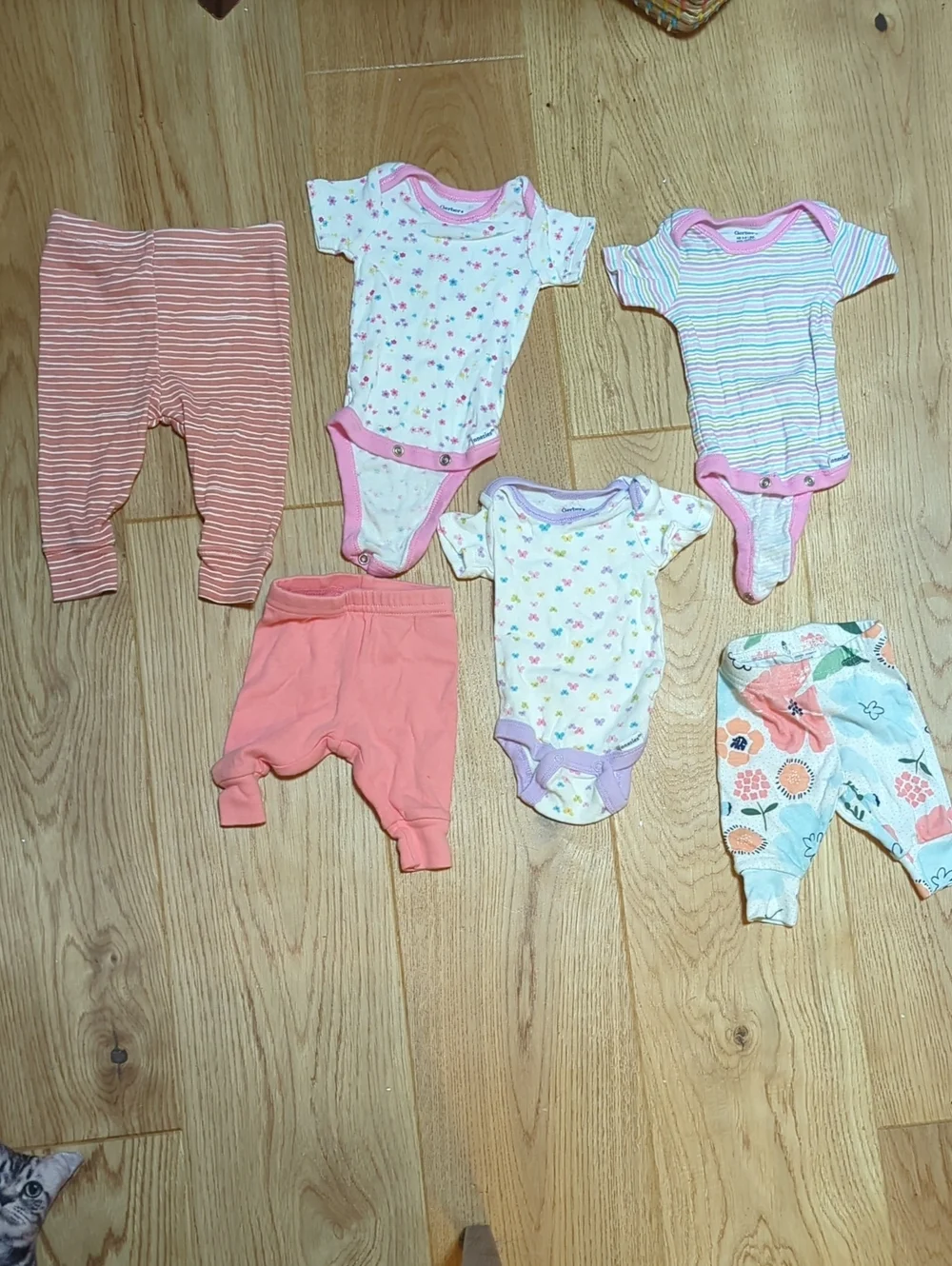 Newborn Girls 100percent Cotton Bundle